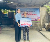 KHỞI CÔNG XÂY DỰNG “MÁI ẤM TÌNH THƯƠNG” CHO HỘI VIÊN PHỤ NỮ KHÓ KHĂN TẠI XÃ TRƯỜNG NINH