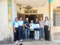 GIÚP HỌC SINH MỒ CÔI BƯỚC TIẾP TRÊN CHẶNG ĐƯỜNG PHÍA TRƯỚC