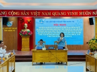 HỘI LHPN TỈNH TỔ CHỨC PHẢN BIỆN XÃ HỘI DỰ THẢO NGHỊ QUYẾT VỀ CHẾ ĐỘ, CHÍNH SÁCH ĐỐI VỚI NGƯỜI HOẠT ĐỘNG VÀ KINH PHÍ HOẠT ĐỘNG CỦA CÁC TỔ CHỨC CHÍNH TRỊ - XÃ HỘI Ở THÔN, TỔ DÂN PHỐ