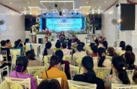 NÂNG CAO KIẾN THỨC, KỸ NĂNG AN TOÀN VÀ ỨNG XỬ TRÊN KHÔNG GIAN MẠNG CHO CÁN BỘ, HỘI VIÊN PHỤ NỮ CƠ SỞ