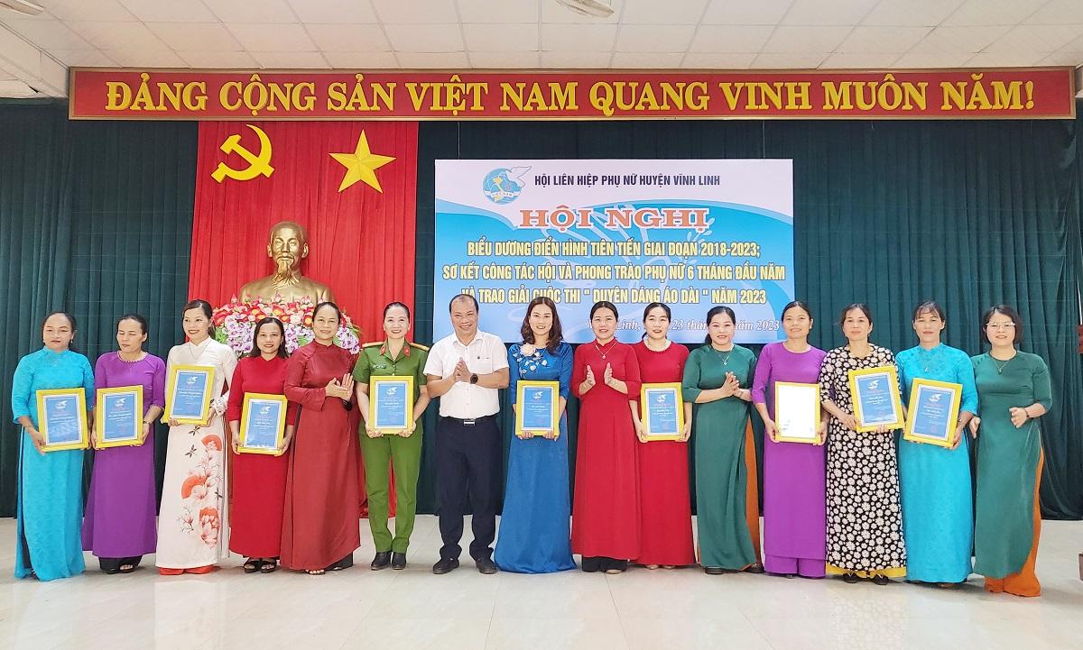 Vĩnh Linh: Biểu dương 31 phụ nữ điển hình tiên tiến giai đoạn 2018- 2023