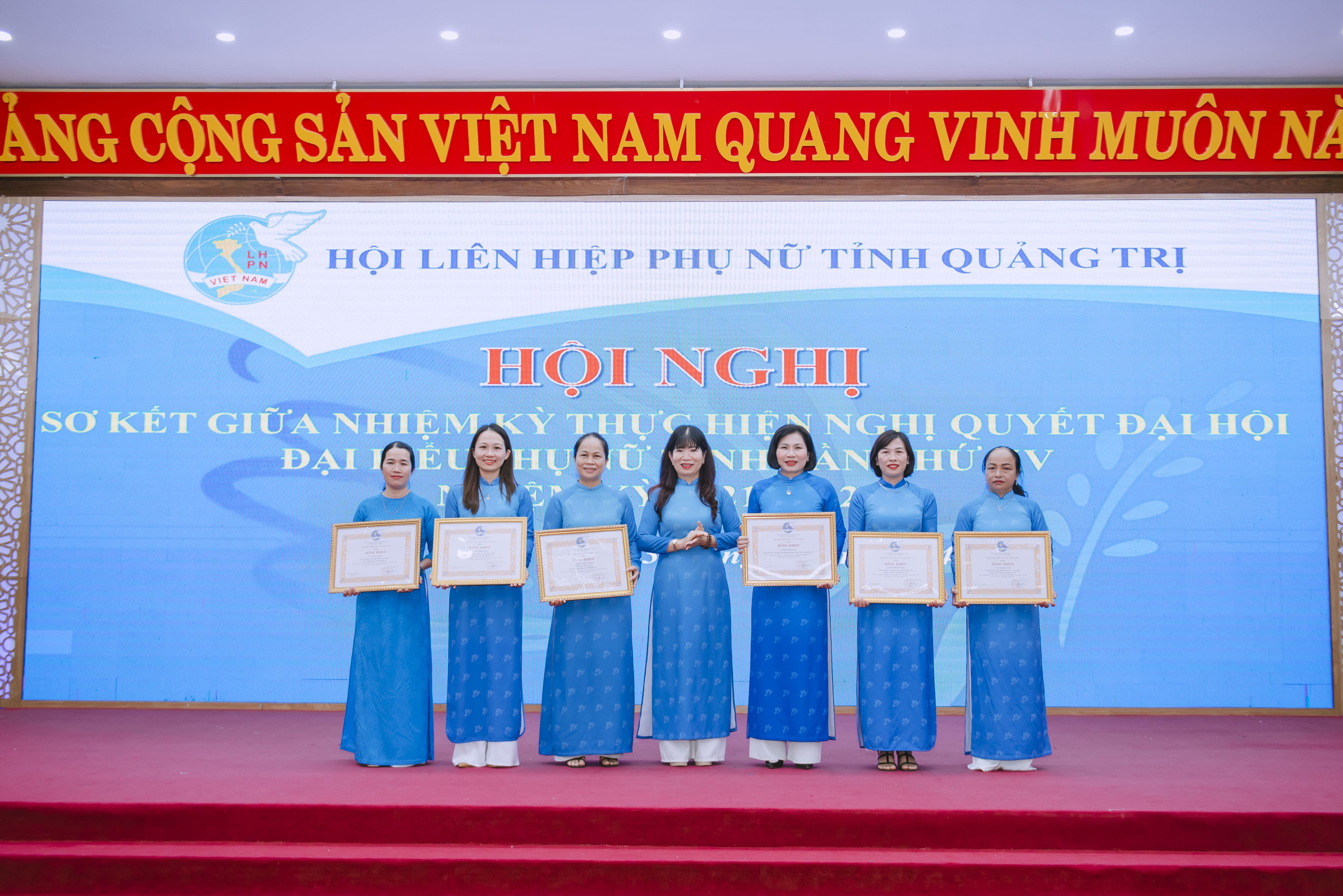 NỬA NHIỆM KỲ HIỆN THỰC HÓA NGHỊ QUYẾT ĐẠI HỘI ĐẠI BIỂU PHỤ NỮ VÀO CUỘC SỐNG